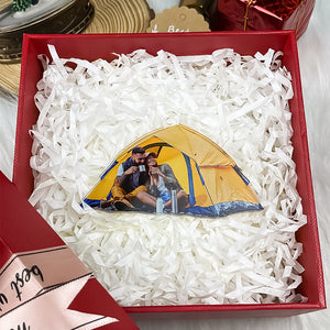 Custom Photo Gifts For Camping Couple Ornament 177acvp140924 - Ornament - GoDuckee