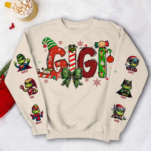 Personalized Gifts For Mama Shirt Christmas 01XQLU260924 - AOP Products - GoDuckee