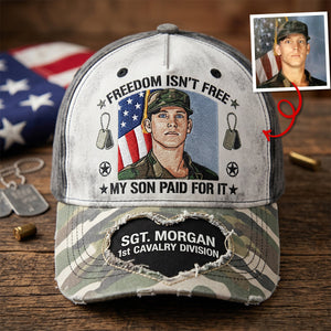 Military Served Member Support Classic Cap, Personalized Gifts For Veteran Families 04qhtn260526 - Caps - GoDuckee
