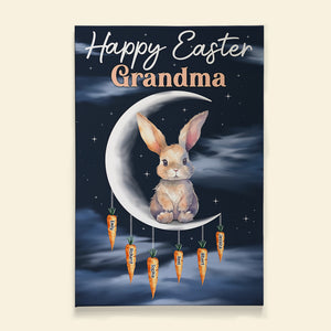 Personalized Gifts For Grandma Canvas Print Happy Easter - Canvas Print - GoDuckee