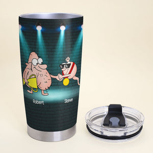 Great Job You Squirted Out Personalized Funny Sperm Tumbler Gift For Dad - Tumbler Cup - GoDuckee