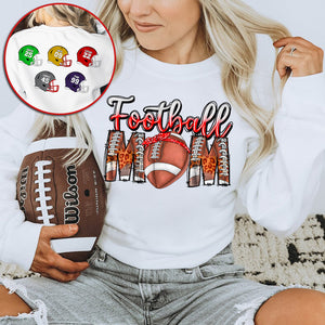 Personalized Gifts For Football Mom Shirt 05HUTN181024 - Shirts - GoDuckee