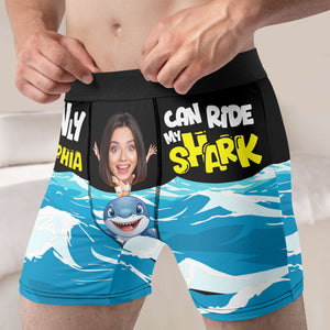 Personalized Custom Photo Gift For Him Men's Boxer 03TOLU181224 - Boxer Briefs - GoDuckee