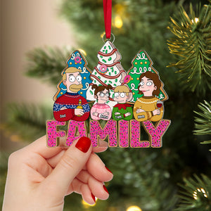 Personalized Gifts For Movie Lover Family Christmas Ornament 02xqtn291024hg - Ornament - GoDuckee