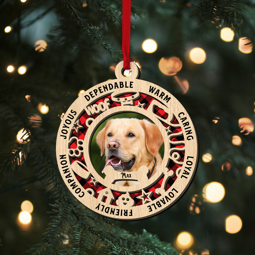 Personalized Ornaments For Dog Lovers, TT, The Perfect Christmas Gifts And Tree Decorations - Ornament - GoDuckee