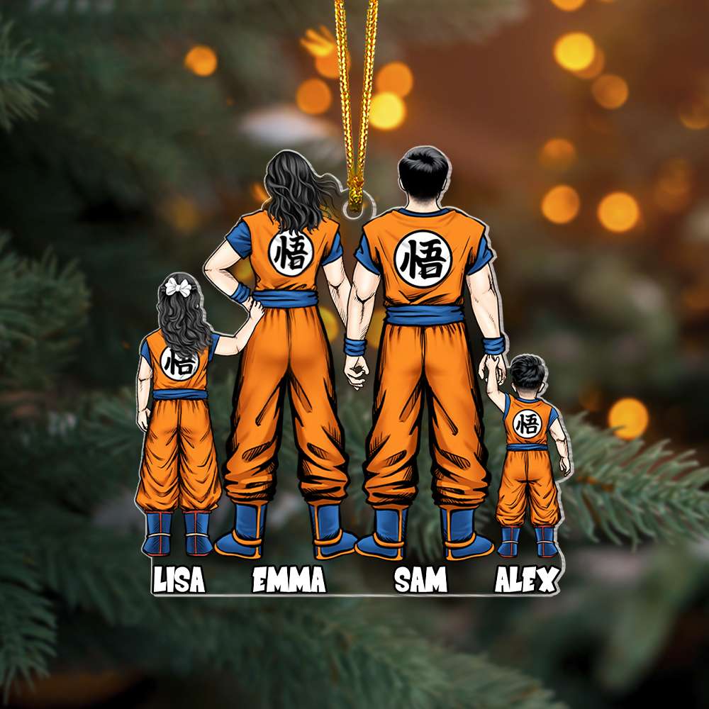 Personalized Gift For Family Christmas Ornament 03HUMH231124HH - Ornament - GoDuckee