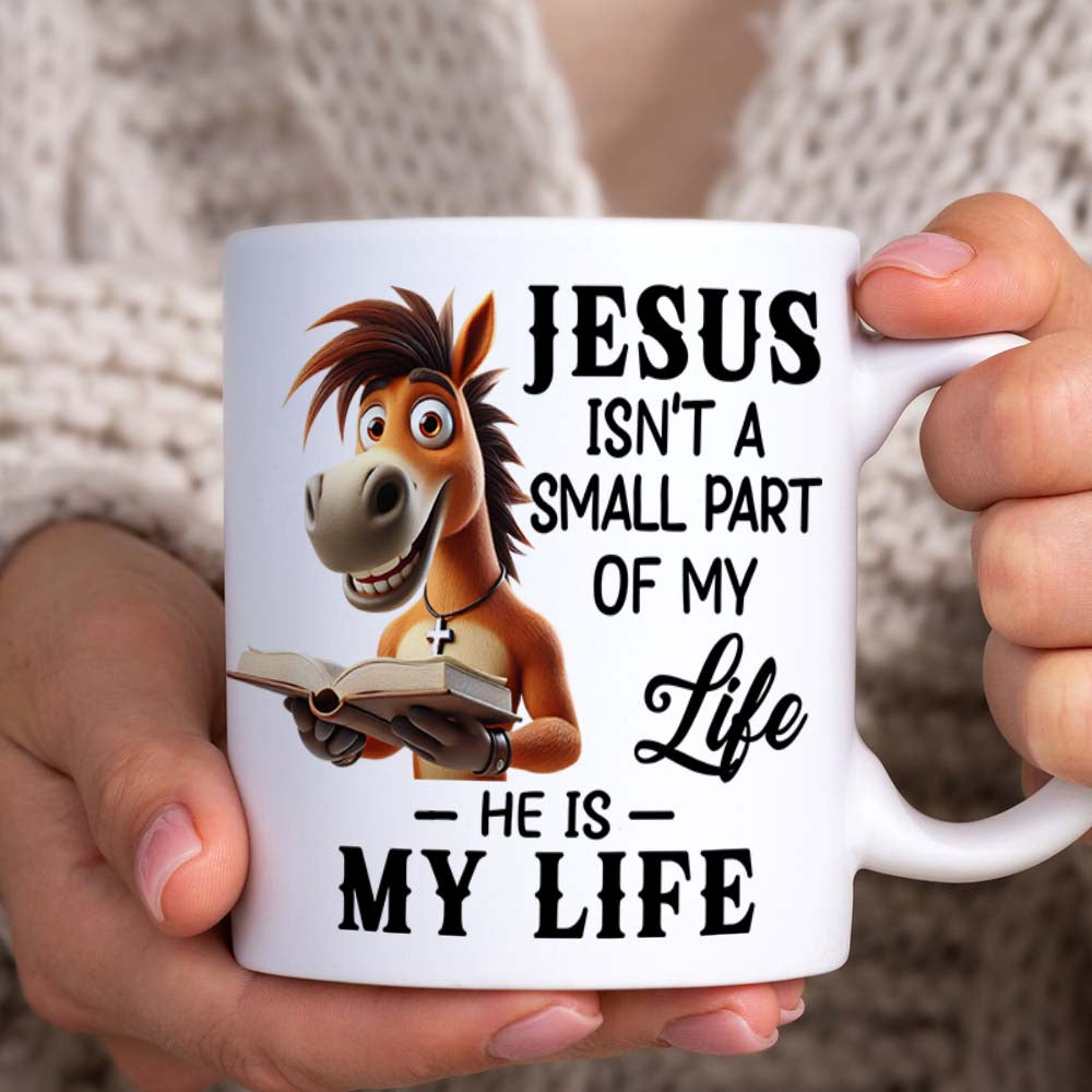 Gifts For Highland Jesus Lovers Coffee Mug Jesus My Life 01xqtn140125 - Coffee Mug - GoDuckee