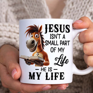 Gifts For Highland Jesus Lovers Coffee Mug Jesus My Life 01xqtn140125 - Coffee Mug - GoDuckee