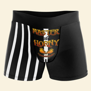 Personalized Gifts For Couple Matching Underwear, Horror Christmas Movie Couple 02NAQN150824 - Boxer Briefs - GoDuckee