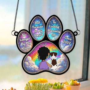 Personalized Gifts For Dog Lover Window Hanging Suncatcher Ornament 02XQMH270325HG - Ornament - GoDuckee