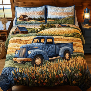 Tractor Quilt Bedding Set Special Line 02TGDT140425 - Bedding Set - GoDuckee
