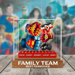 Best Family Ever Acrylic Plaque Personalized Gifts For Family 05OHTN230525 - Shaped Plaques - GoDuckee