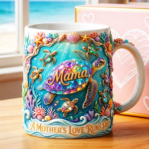 A Mother's Love Run Deep Coffee Mug- Personalized Gifts For Mother 06toqn090426 - Coffee Mug - GoDuckee