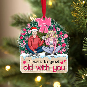 Personalized Gifts For Couple Christmas Ornament 01xqtn161024hh - Ornament - GoDuckee