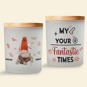 Personalized Gifts For Couple Scented Candle Fantastic Times - Scented Candle - GoDuckee
