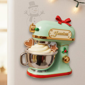 Baking Christmas Custom Shape Fridge Magnet - Personalized Gifts For Baking Lovers 03pgta191125 - Fridge Magnet - GoDuckee