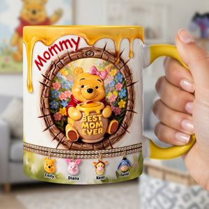 Best Mom Ever Coffee Accent Mug - Personalized Mother's Day Gifts 01TYQN020426 - Coffee Mug - GoDuckee