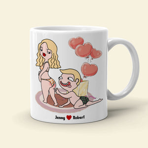 I Will Give You Your Father's Day Present, Gift For Husband Personalized Coffee Mug DR-WHM-01dnpo090523 - Coffee Mug - GoDuckee
