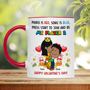 Personalized Gifts For Game Lover Coffee Mug Couple Valentine 03XQMH071224HG - Coffee Mug - GoDuckee