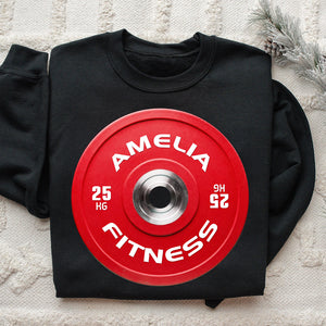 Personalized Gift For Gymer Christmas Shirt Bumper Plate 02ACDT311024 - Shirts - GoDuckee