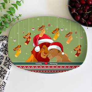 Personalized Christmas Gifts For Family Plate 04xqpu211024 - Plates - GoDuckee