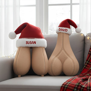 Naughty Old Couple Pillow Personalized Gifts For Couple 02OHDT101125 - Pillow - GoDuckee