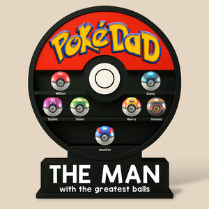 #1 Gamer Dad Acrylic Plaque Personalized Gifts For Dad 02OHQN300425 - Shaped Plaques - GoDuckee
