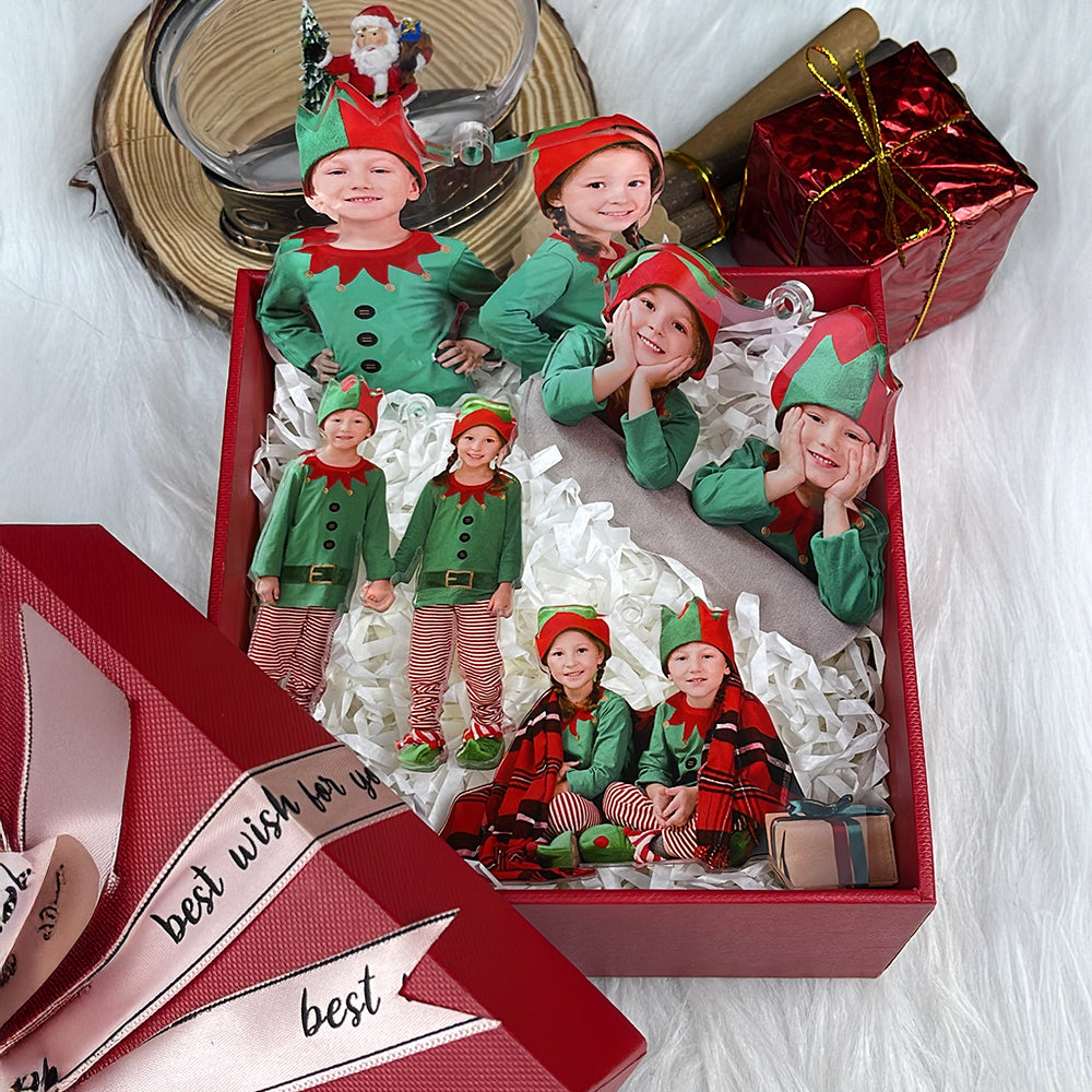 Custom Photo Gifts for Siblings Ornament 180acvp140924 - Ornament - GoDuckee