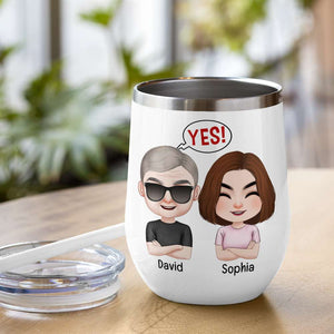 Personalized Coffee Mug - Dad thanks for always saying yes - Coffee Mug - GoDuckee