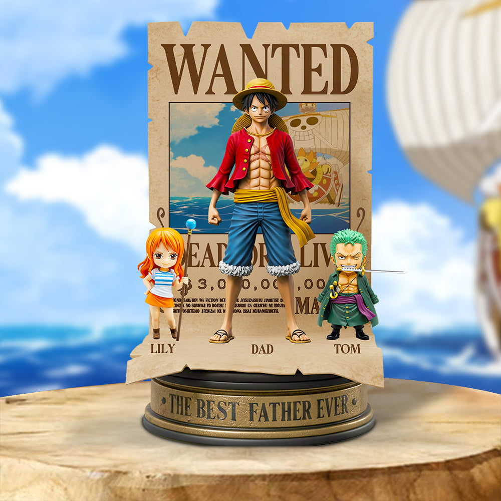 Wanted Dad Day Acrylic Plaque Personalized Gifts For Dad 03QHDT070525 - Shaped Plaques - GoDuckee
