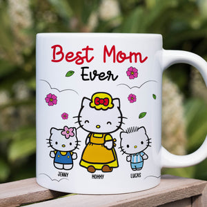 Personalized Gifts For Mom Coffee Mug 04natn190325 Best Mom Ever - Coffee Mug - GoDuckee