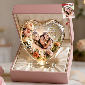 To My Beautiful Mom Acrylic Plaque - Custom Photo Gift For Mothers 04nadt270226 - Shaped Plaques - GoDuckee