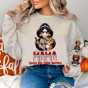 Personalized Gifts For Mom Sweatshirt Halloween 01XQMH130924 - AOP Products - GoDuckee