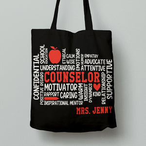 Best Teacher, Fashionable Teacher, Personalized Tote Bag, Gifts For Teacher - Tote Bag - GoDuckee