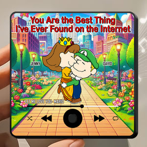 Custom Music Fridge Magnet Gifts For Couple 04xqtn111224hg - Fridge Magnet - GoDuckee