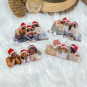 Custom Photo Gifts for Family Ornament 35acvp140924 - Ornament - GoDuckee