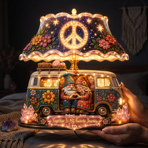 Peaceful Journey Light Box - Personalized Gifts For Couple 02padt070726 - Light Box - GoDuckee