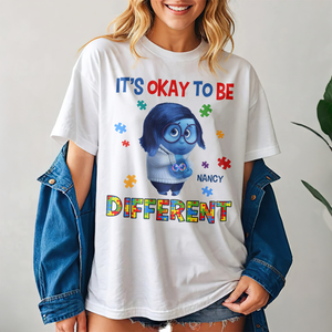 Personalized Gifts For Autism Awareness Shirt It's Okay To Be Different 05tgpu260225 - Shirts - GoDuckee