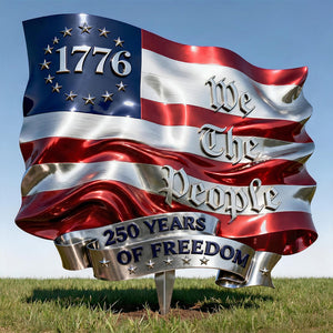 Proud Flag Metal Sign, Personalized Gifts For Patriots 02qhdt260226 - Metal Signs - GoDuckee