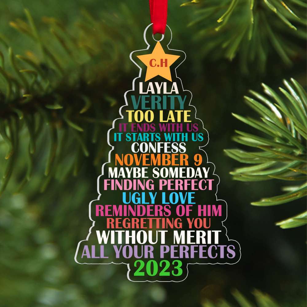 Christmas Tree Decor 01HUDT141123 Personalized Ornament,Christmas Gifts - Ornament - GoDuckee