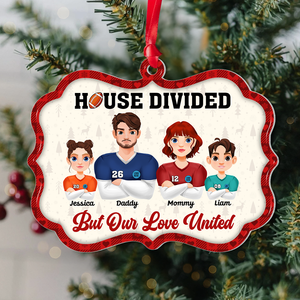 Personalized Christmas Gifts For Football Family Ornament 04hupu151024hg - Ornament - GoDuckee