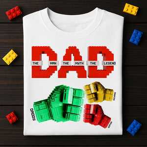 Powerful Punch Dad Shirt - Personalized Gifts For Dad 06OHQN270525 - Shirts - GoDuckee