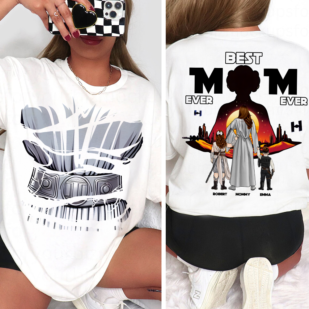 Personalized Gifts For Mom Shirt 01tgpu200325hg Best Mom Ever - Shirts - GoDuckee