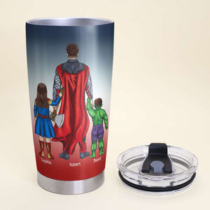 Dad - Our Role Model Personalized Tumbler - 08QHQN250523TM - Tumbler Cup - GoDuckee