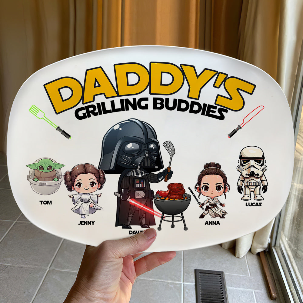 Personalized Gifts For Dad Plate 06natn290524 - Plates - GoDuckee