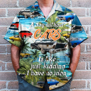 Custom Photo Gifts For Classic Car Lover Hawaiian Shirt 03DGMH050724 - Hawaiian Shirts - GoDuckee