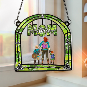 Personalized Gifts For Mom Window Hanging Suncatcher Ornament 03ohpu150225hg - Ornament - GoDuckee
