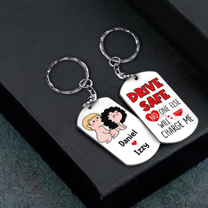 Personalized Gifts For Couple Keychain 02KADT060624HH - Keychains - GoDuckee