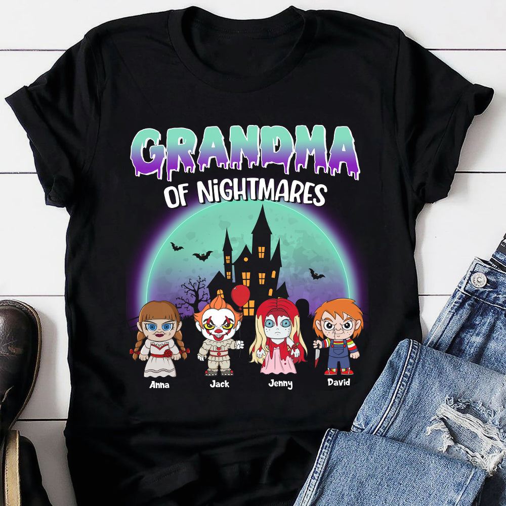 Personalized Horror Family Shirt 01HTTN110823HA - Shirts - GoDuckee