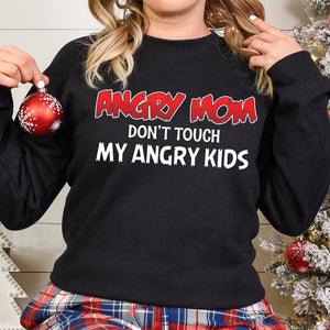 Don't Touch My Angry Kids, Personalized Family Shirt, 04OHTN021023, Gift For Family - AOP Products - GoDuckee